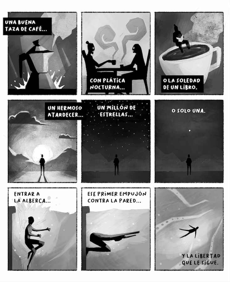 Refleción sobre el placer para revista Punto de Partida